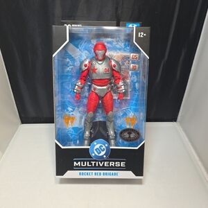 ROCKET RED BRIGADE - Platinum Edition McFarlane Toys DC Multiverse NIB (Q)